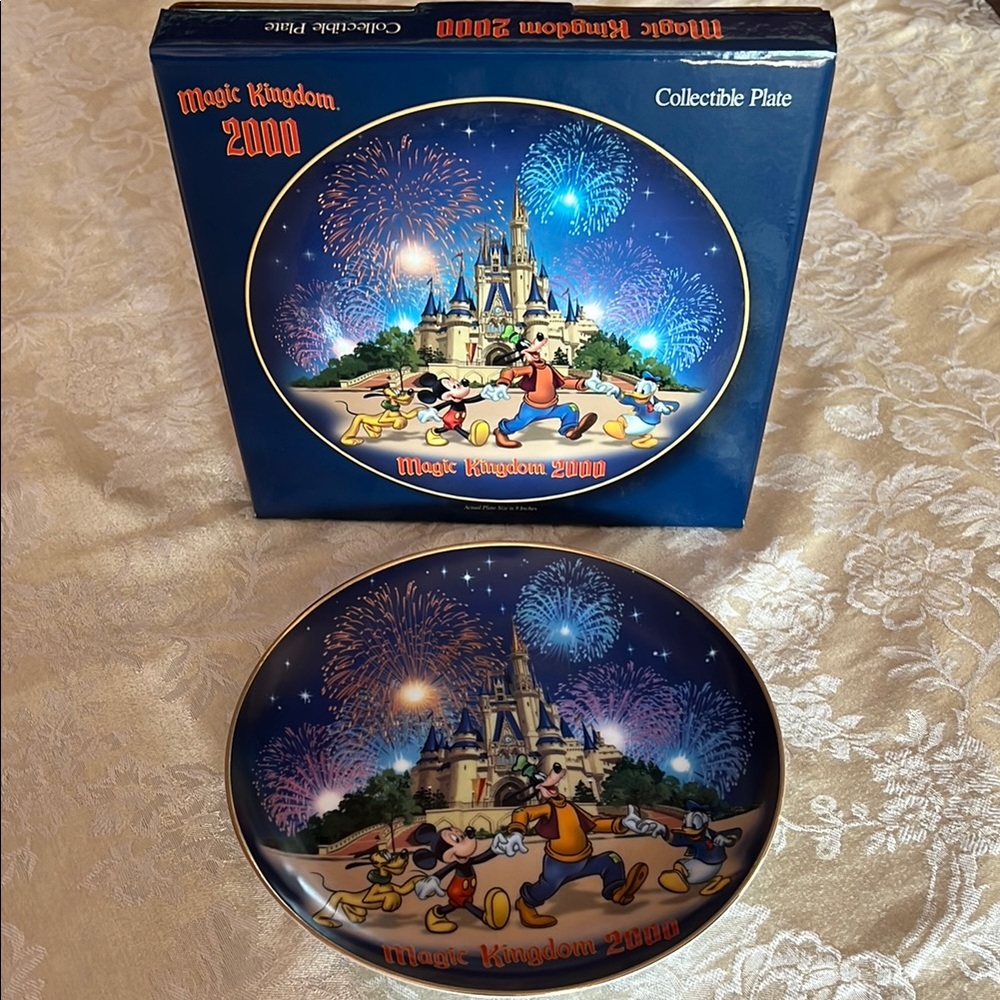 Magic Kingdom 2000 Collectible Plate
